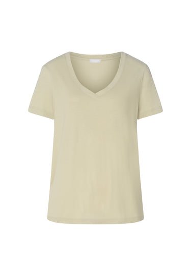 Sleep And Lounge Short Sleeve Shirt | Moss Green 79050-2720